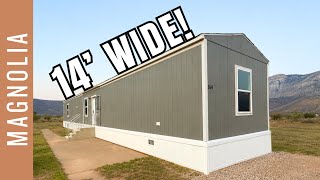 14’ WIDE Manufactured Home Tour! | Magnolia 3 Bed, 2 Bath 🏡