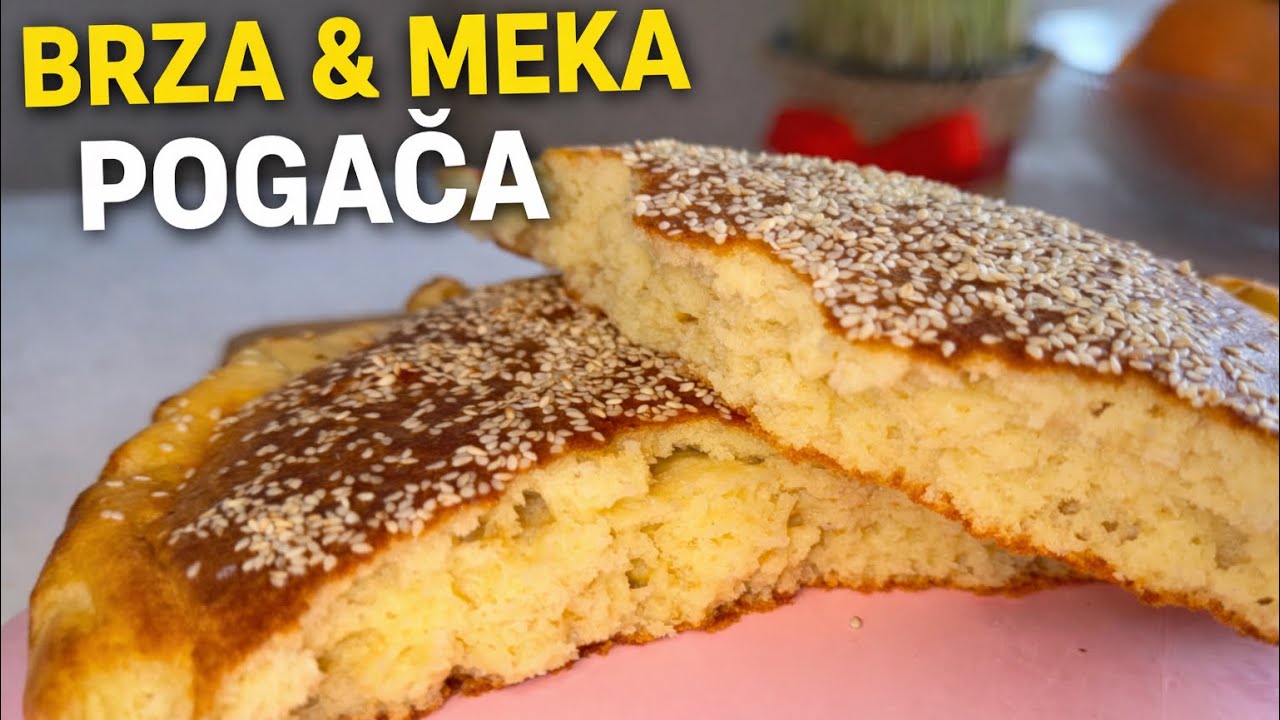 Brza ukusna i meka pogača za 30 minuta gotova 🥰