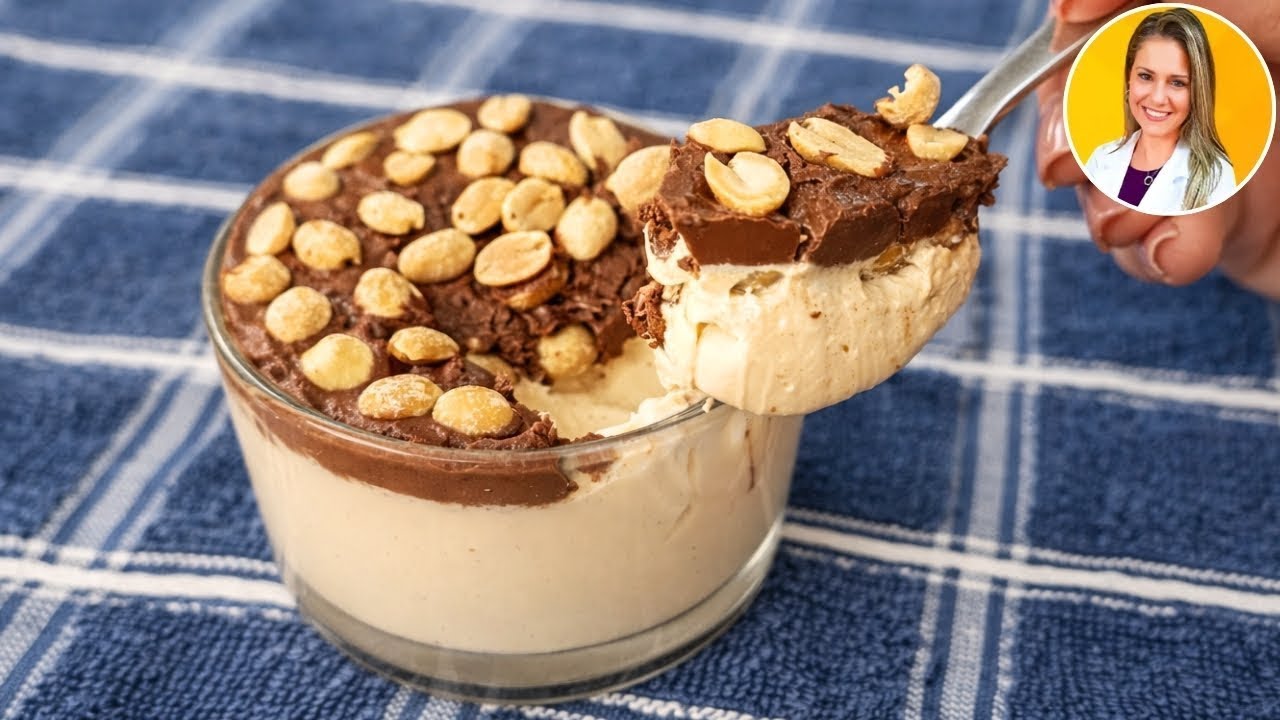 ¡Solo 3 INGREDIENTES! Merienda Deliciosa, LIGERA, SIN AZÚCAR, Proteica y Pocos Carbohidratos