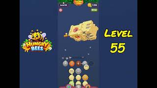 Hungry Bees Level 55 Walkthrough