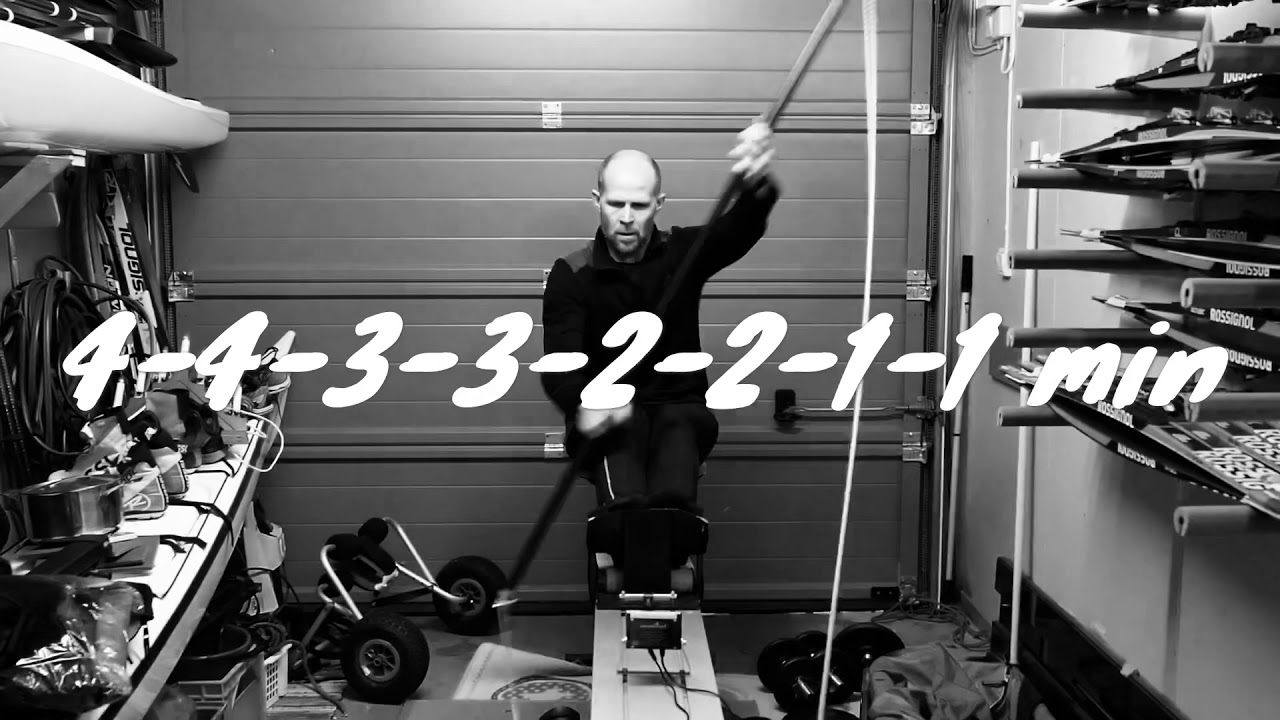 Dansprint 4-4-3-3-2-2-1-1 min