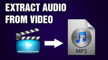 Easy Way to EXTRACT AUDIO FROM ANY VIDEO with WONDERSHARE FILMORA - Convert Video To MP3