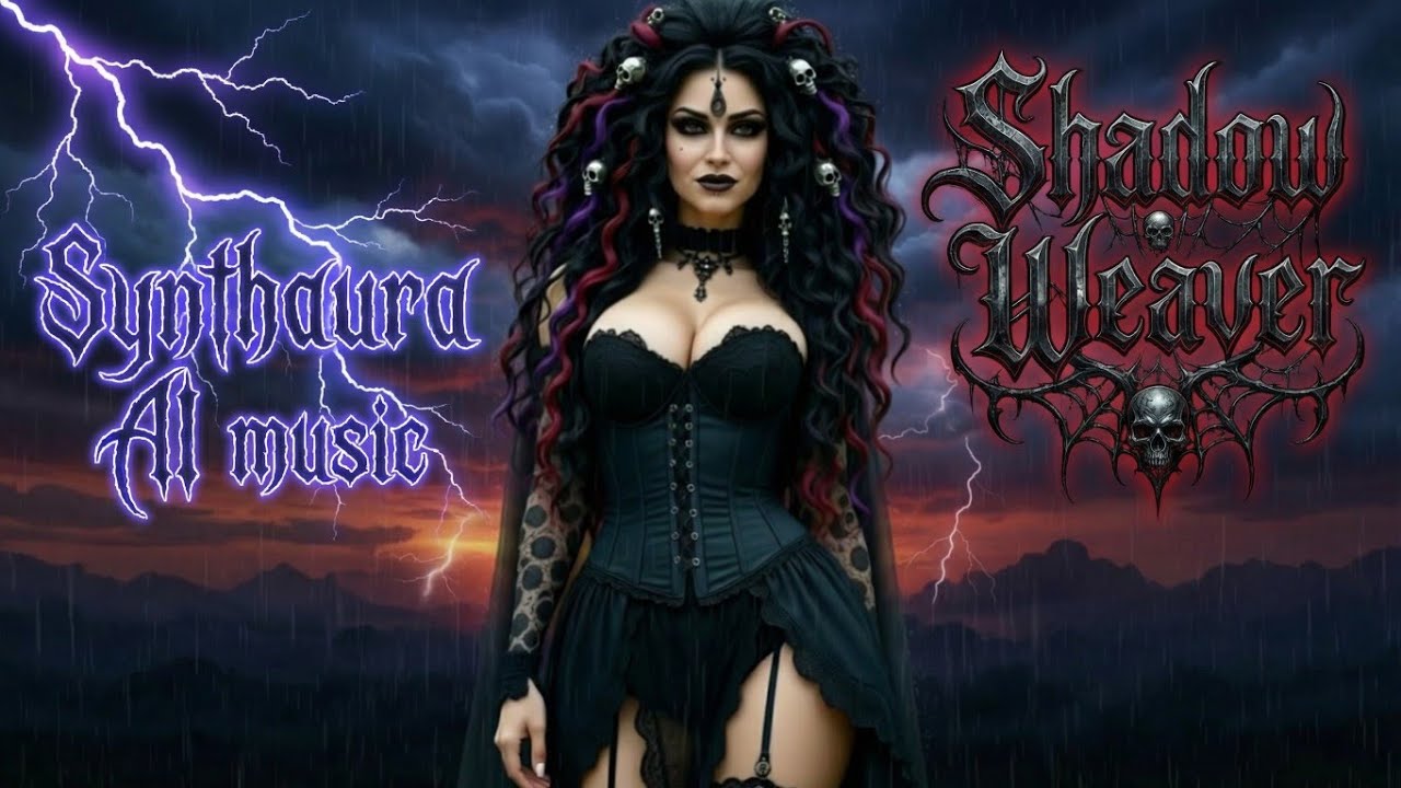 🎬Synthaura AI music - Shadow Weaver🌑🕸️(official music video)