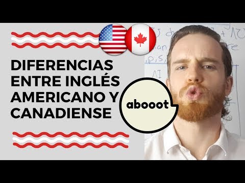 Vídeo: Diferencia Entre Acento Estadounidense Y Canadiense