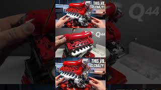 Building an Insanely Detailed 1/4 Scale V12 Engine #shorts