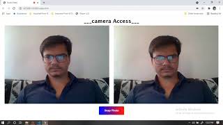 Celebrity Access camera using javascript Profile