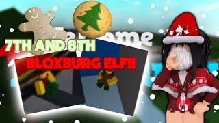How to find the 7TH and  8th ELF! LOCATION!! | Roblox Bloxburg Elf Hunt