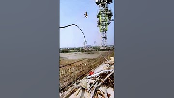 The spraying process of cement slurry is shared