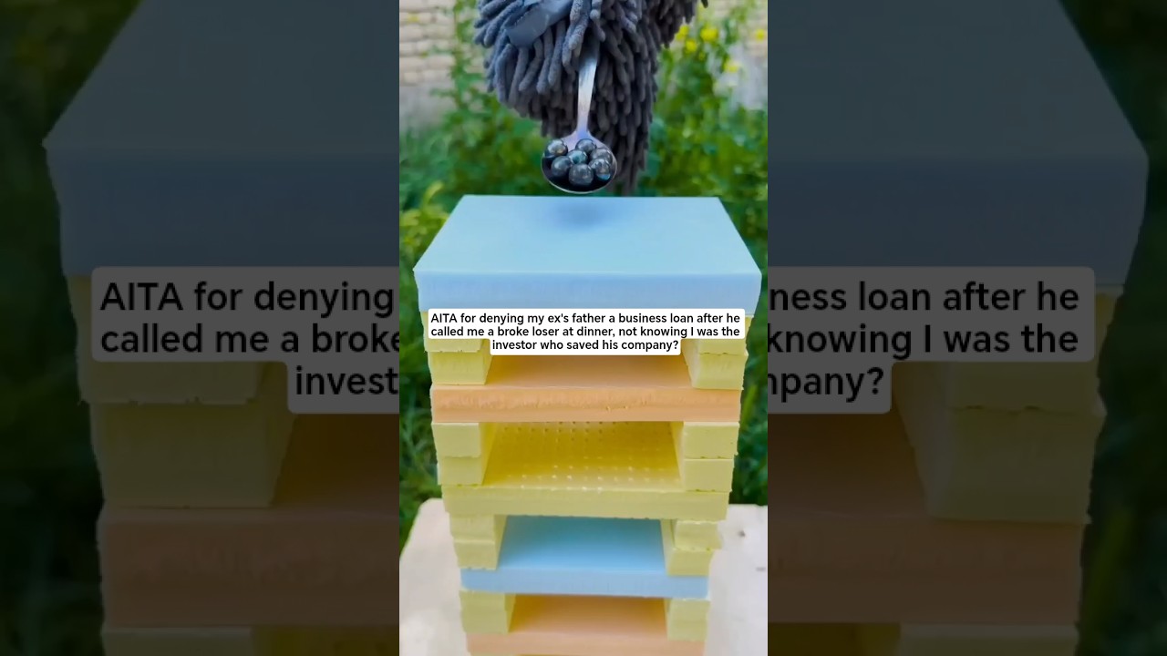 Pt2 AITA for denying my ex's father a business loan after he called me