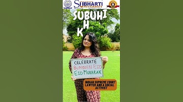 Subharti University is honoured to welcome Smt. Subuhi Khan || #Subuhukhan #subhartiuniversity