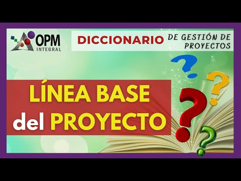 Video: ¿Qué líneas de base componen la línea de base de la medición del desempeño?