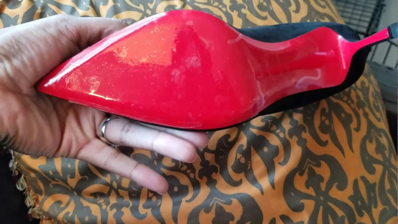 HOW TO INSTALL SOLE PROTECTORS ON CHRISTIAN LOUBOUTINS YouTube
