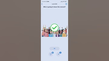 EASY GAME – BRAIN TEST LEVEL 260 WHO IS GOING TO LEAVE THE CONCERT ?