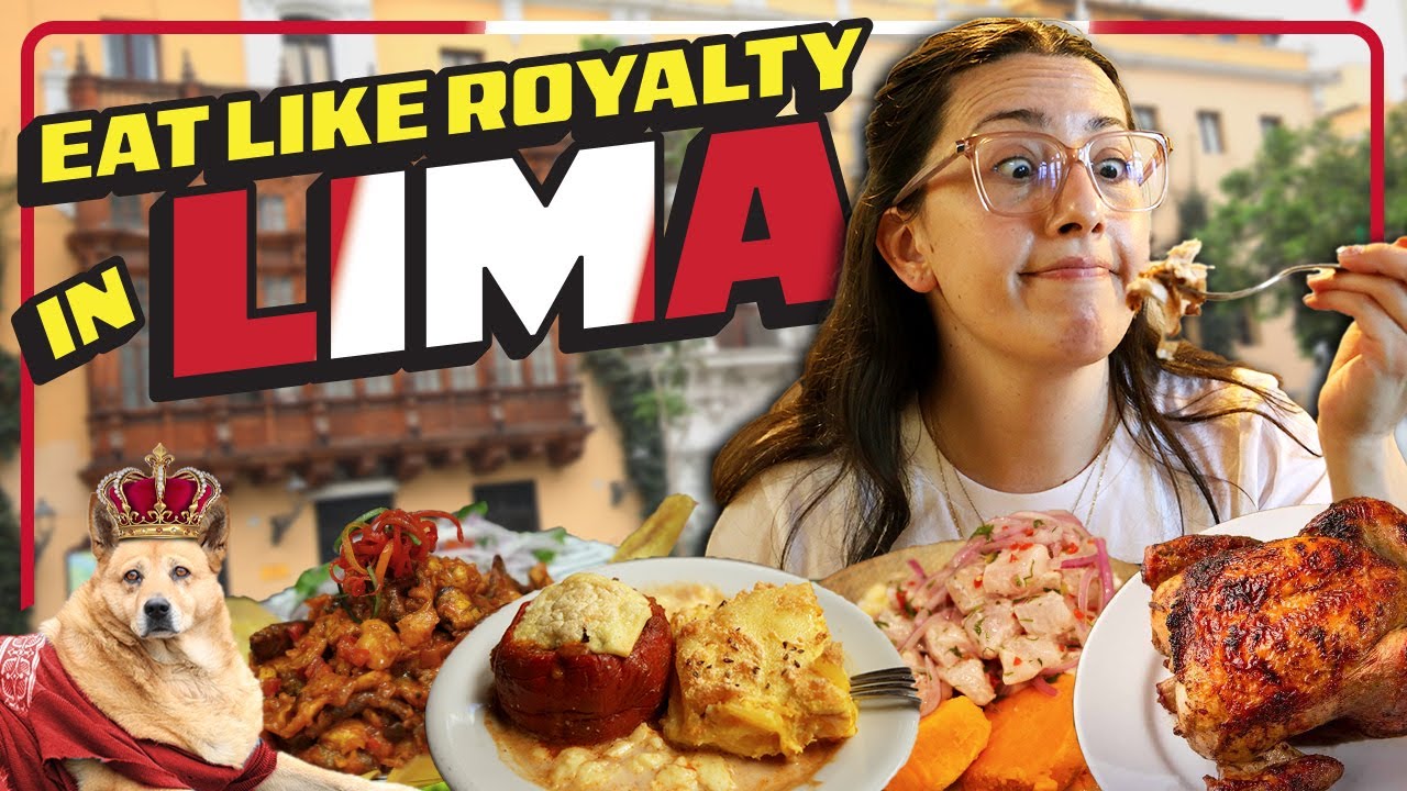 BEST Food Experience in Lima, Peru 🇵🇪