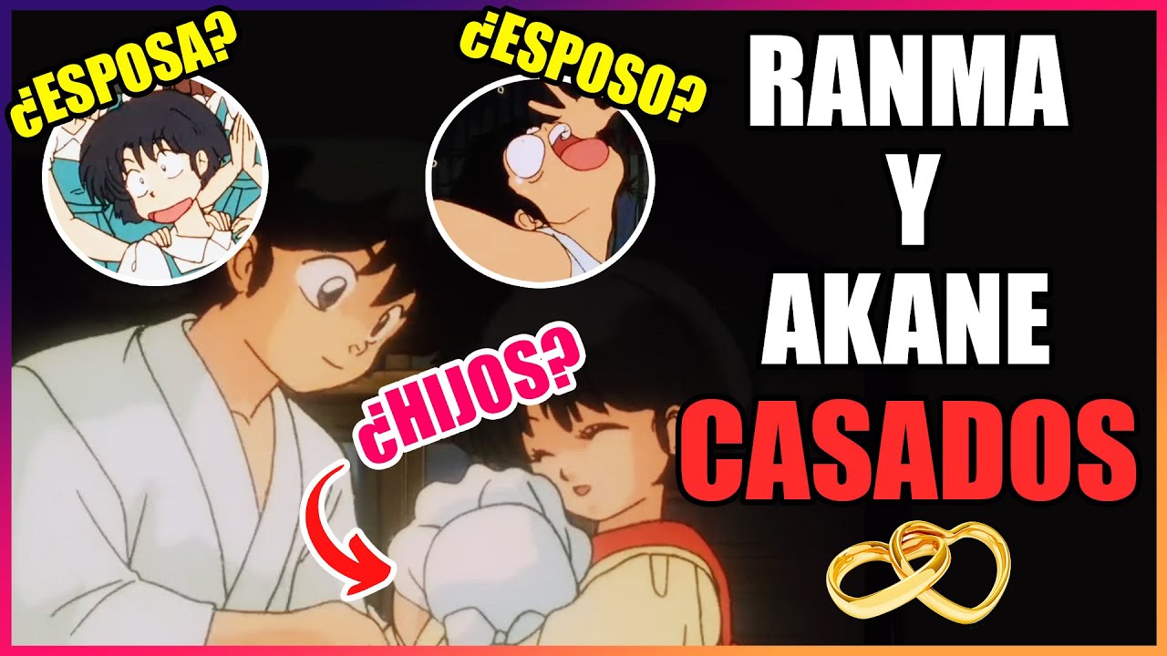 El día que RANMA y AKANE CASI se CASAN ¿Tienen un BEBÉ? 👁👄👁| Ranma 1/2