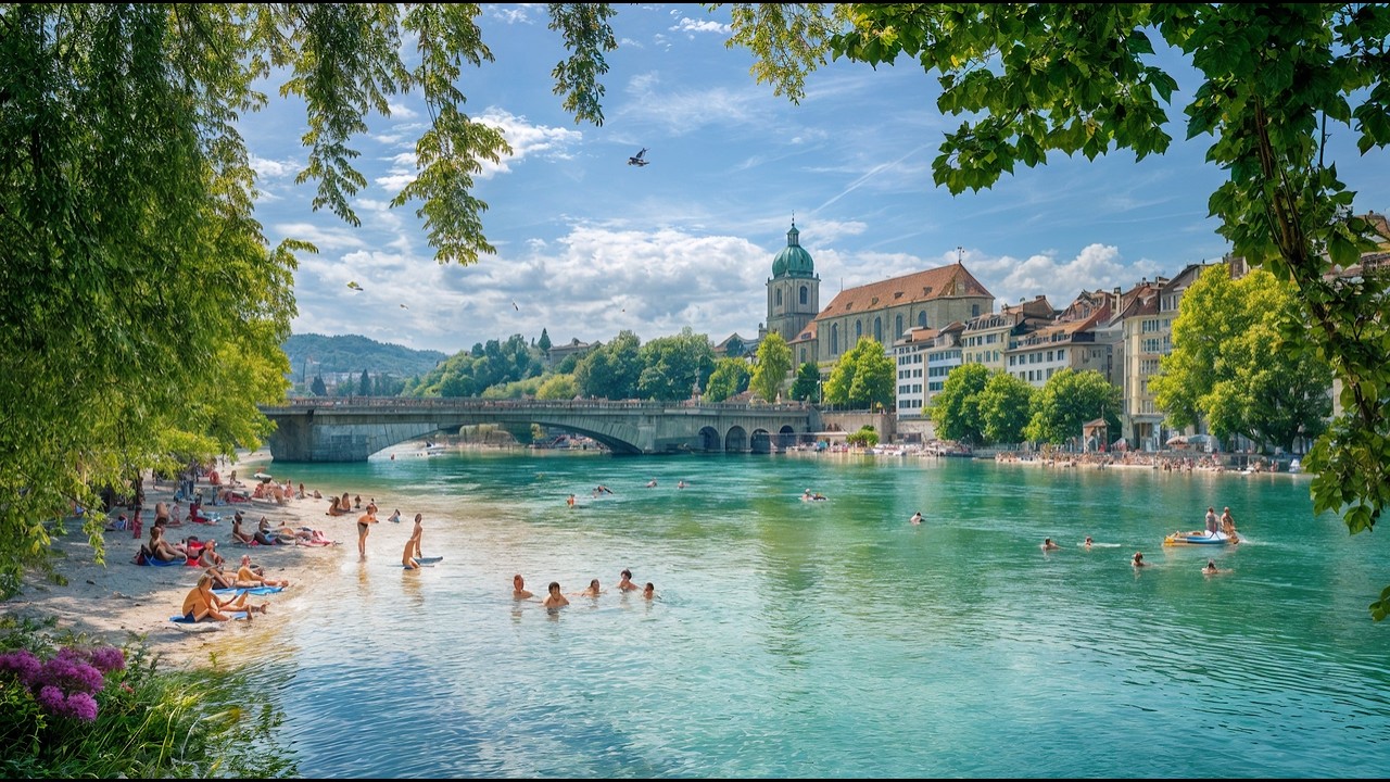 Берн Швейцария Путеводитель 2025 🇨🇭 | Скрытые жемчужины и умиротворяющая прогулка по городу 4K