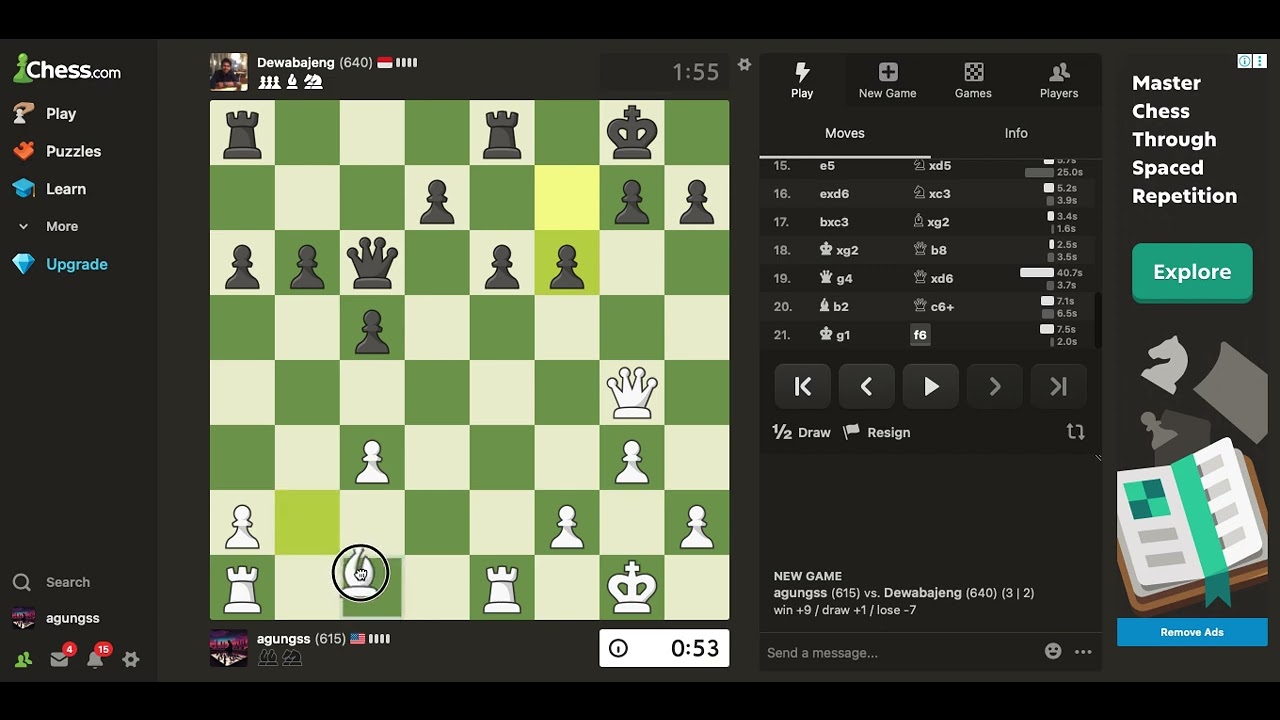 English Opening Masterclass | Quiet Pressure → Total Domination (1-0)