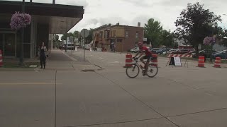 RAGBRAI riders land in Cedar Falls near the end of the week long ride