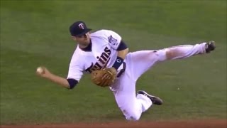MLB Best Throws While Falling Down