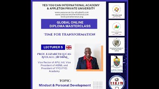APU - YYCI Diploma Online Masterclass: Mindset and Personal Development Part 4 Profile