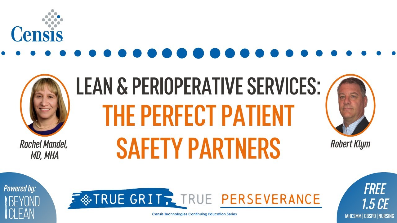 WEBINAR: Lean and Perioperative Services | Censis Technologies | Webinar Series