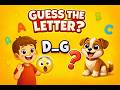 Can You Guess the Missing Letter? 🧠 Fun Spelling Game for Kids!
