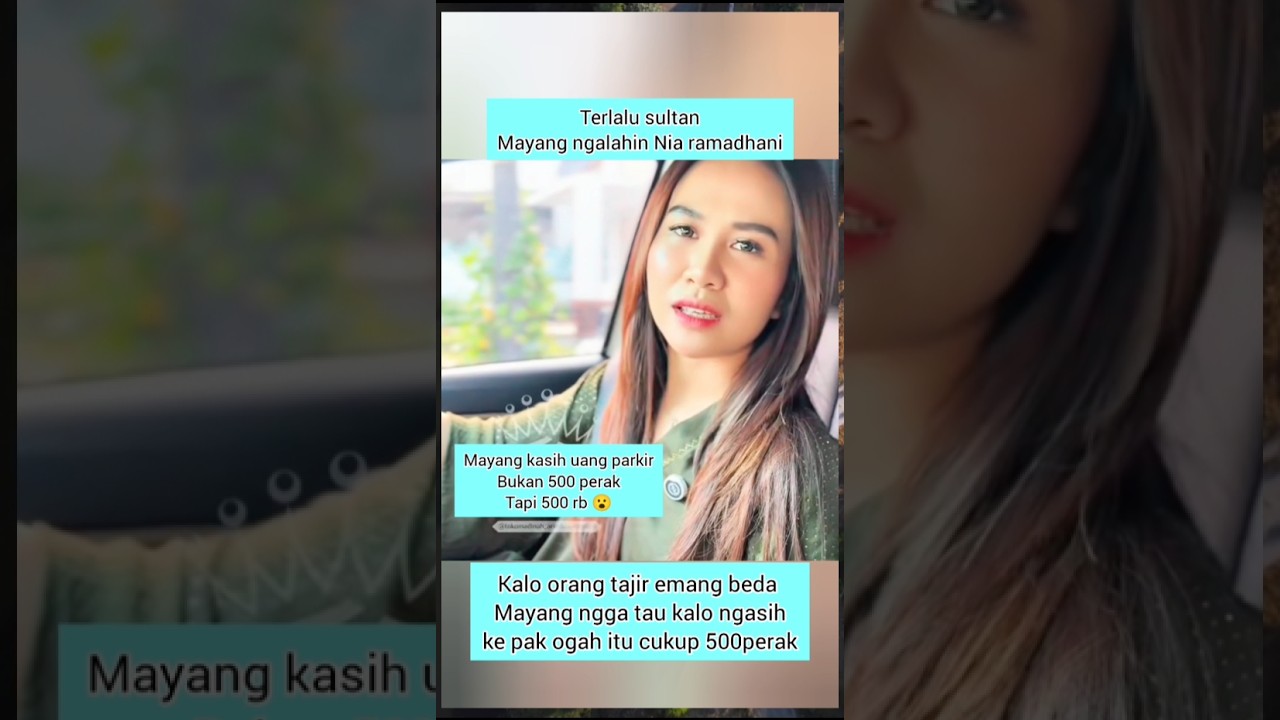 TERLALU TAJIR NIH AONTY MAYANG 🤭😁😂 