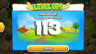 Hay Day Level up 113!! ❤
