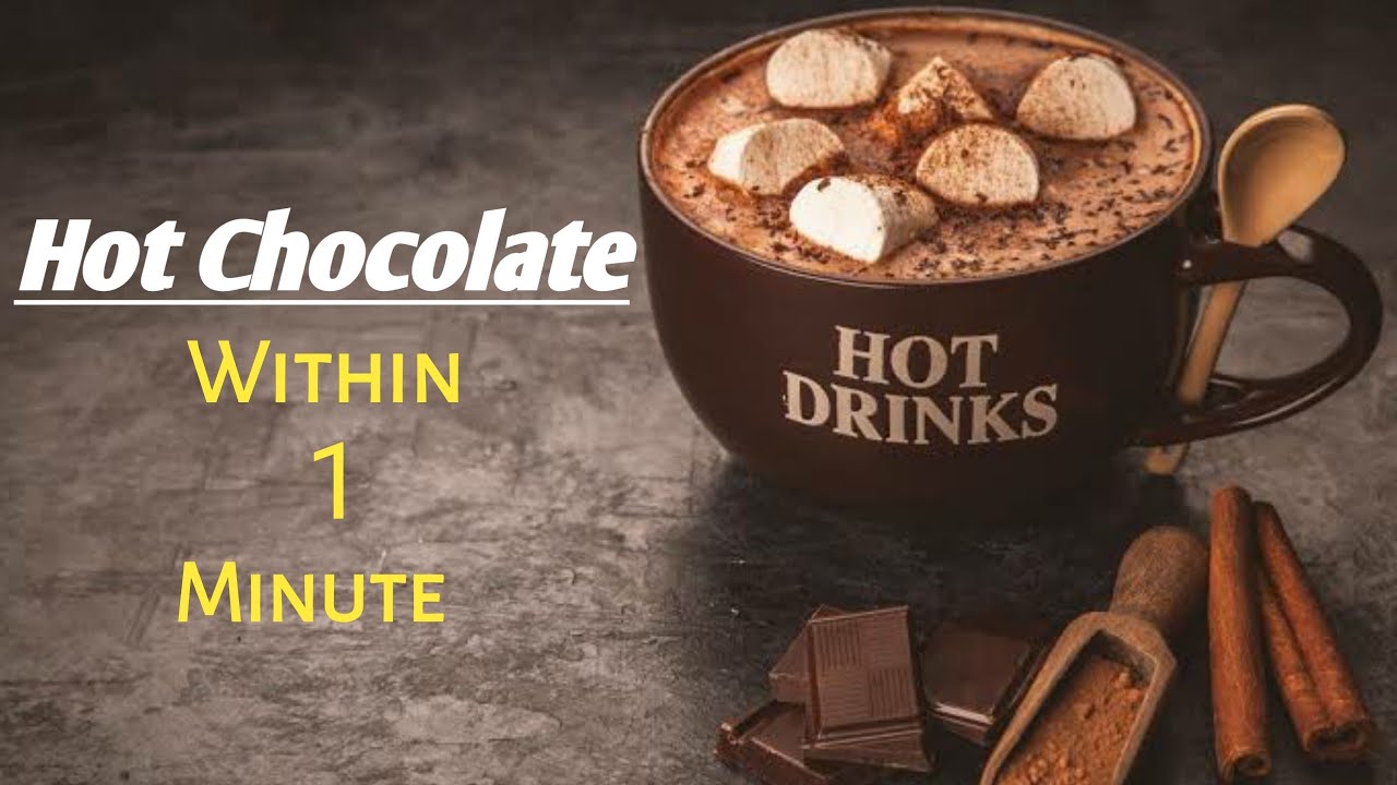 Cafe style hot Chocolate 