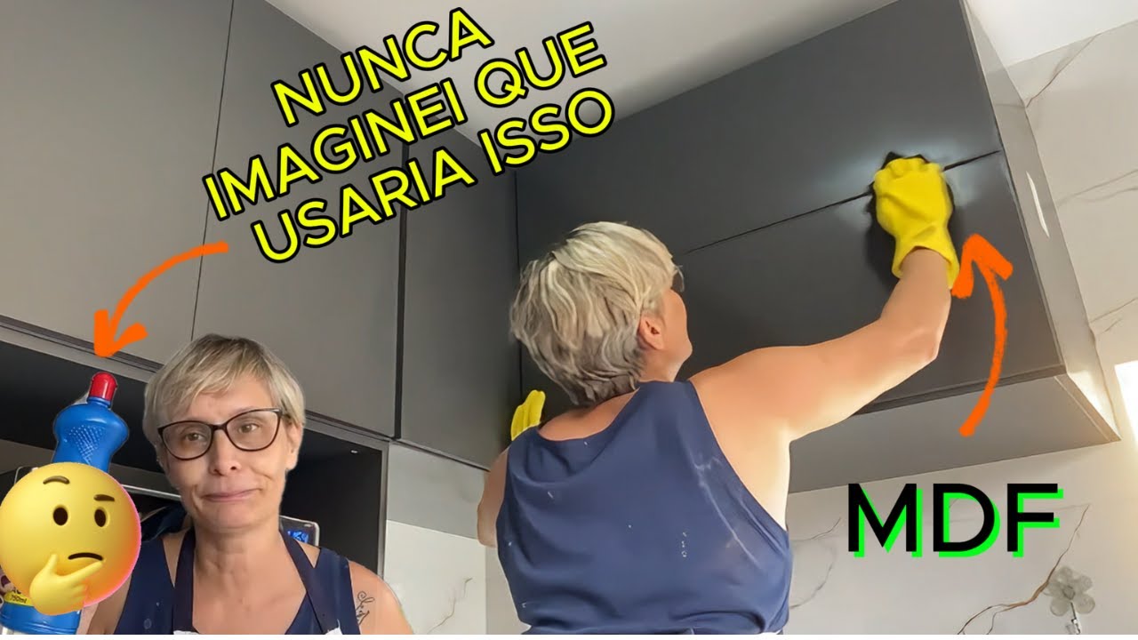 COMO LIMPAR MDF