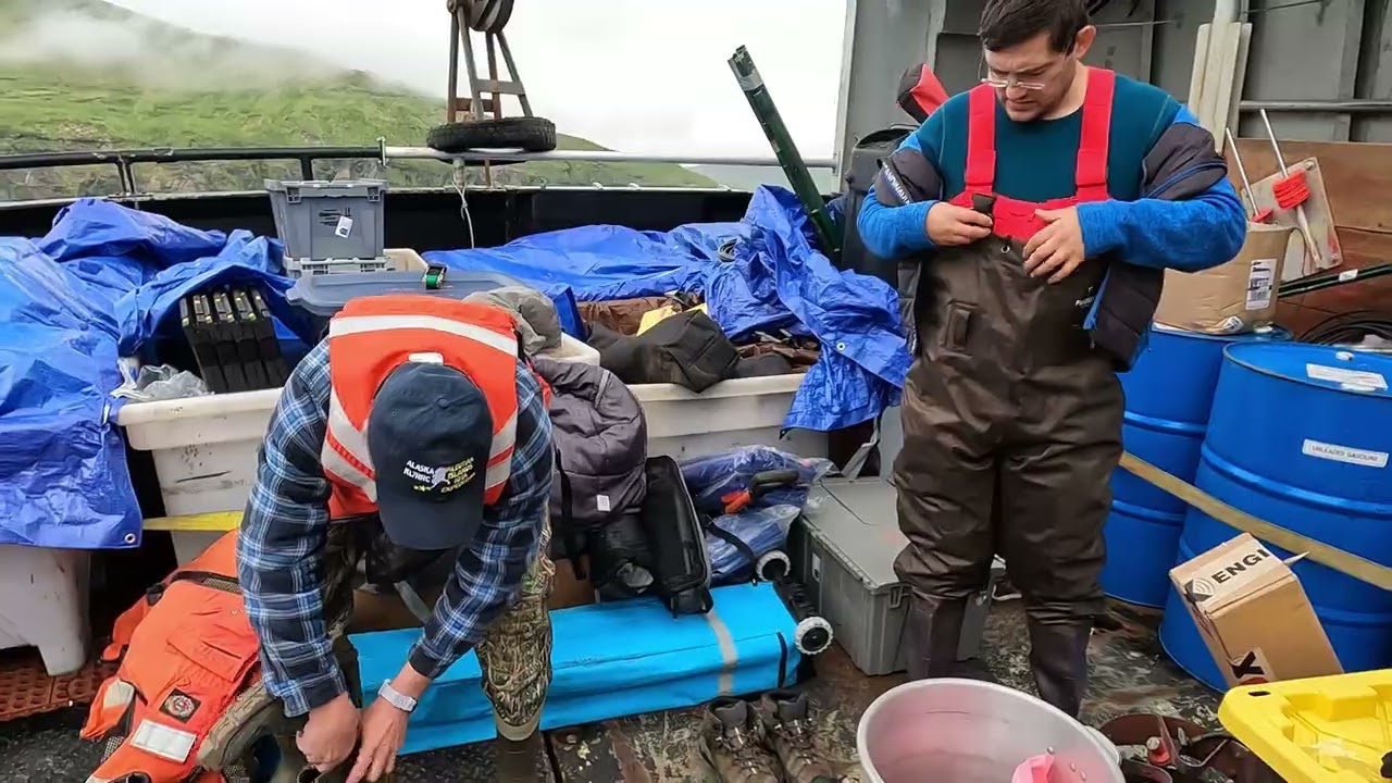 K7K Arrives at Kiska Island, Monday, July 25, 2022