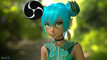 How To Have A Facerig Facecam In Your Youtube Videos! OBS
