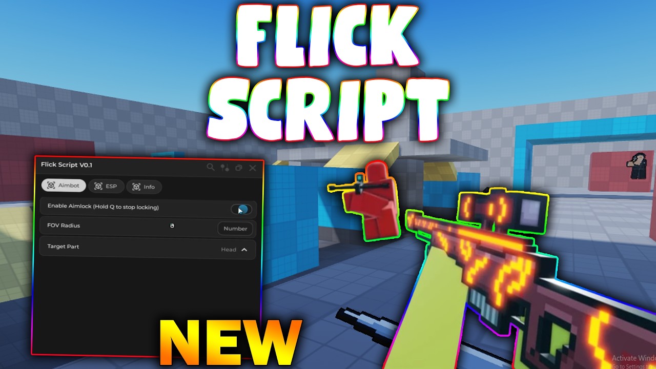 Script For Flick *NEW* Flick Script (PASTEBIN 2026) ( SILENT AIM , ESP ) - YouTube