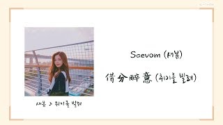 【韓中字가사】Saevom (새봄) - 借分醉意 (취기를 빌려 ) (Vocal : 이민혁)