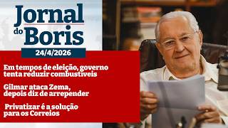 Jornal do Boris -24/4/26 - Notícias do dia com Boris Casoy