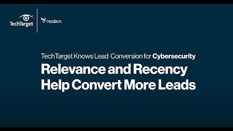Relevance and Recency Help Rezilion Convert More Leads