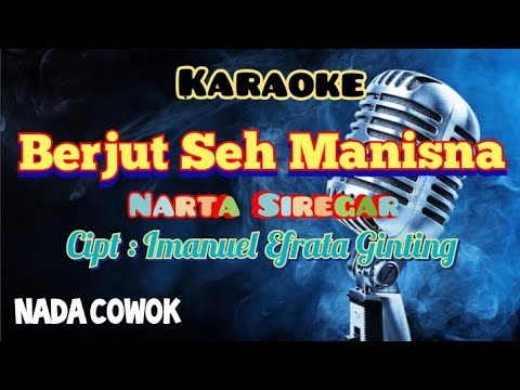 BERJUT SEH MANISNA | NARTA SIREGAR | KARAOKE TERBARU 2023 | NADA COWOK