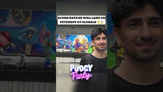 ACORN SAYS HE WILL LAND ON PETERBOT AT GLOBALS 😳🤯 #peterbot #peterbotfncs #fncs #fortniteclips #fyp