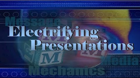 Presentation Skills - Message Media Mechanics
