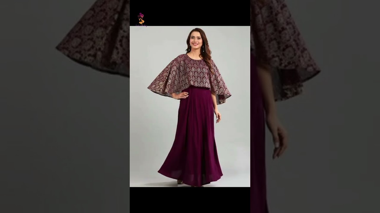 Latest Types and Designs of Trendy Cape Dresses For Women 