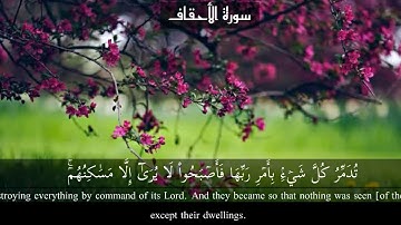 سورة الأحقاف page 505 {القارئ أحمد النفيس}