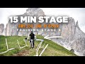 15 Minuten Enduro Stage | EWS Val di Fassa 22 | Lang und Technisch | Stage 5 Training | Jonas Heidl