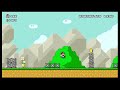 BK N&B Hero Klungo Savess Teh World remake in Super Mario Maker 2.