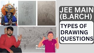 TIPS AND TRICKS|| TYPES OF ​ DRAWING QUESTIONS IN JEE MAIN (B.ARCH)||  #nata2023 #jeemainpaper2