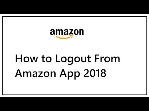 How to Logout From Amazon App