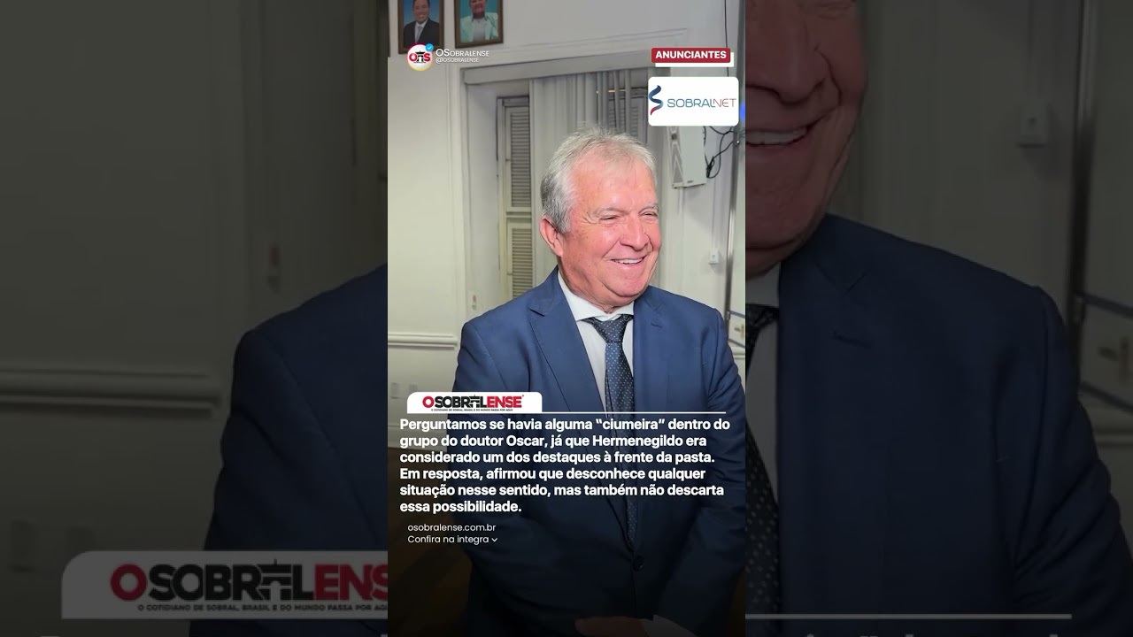 Perguntamos se havia alguma “ciumeira” dentro do grupo do doutor Oscar.