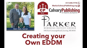 Creating your Own EDDM? A video series on (EDDM) presented by Calvary Publishing. Part 5