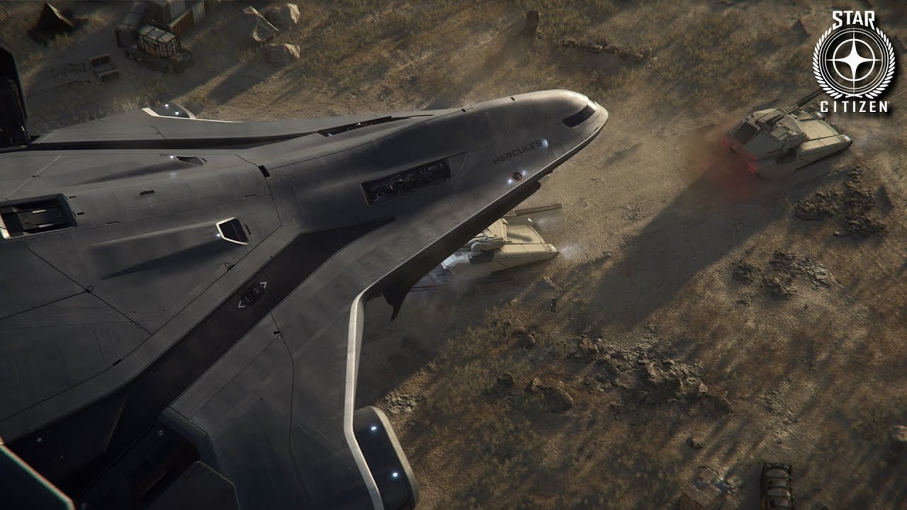 Star Citizen: Crusader Hercules Starlifter - YouTube