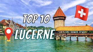 LUCERNE SWITZERLAND: Top 10 Things to Do in Lucerne | Pilatus, Chapel Bridge, Old Town, & More screenshot 5
