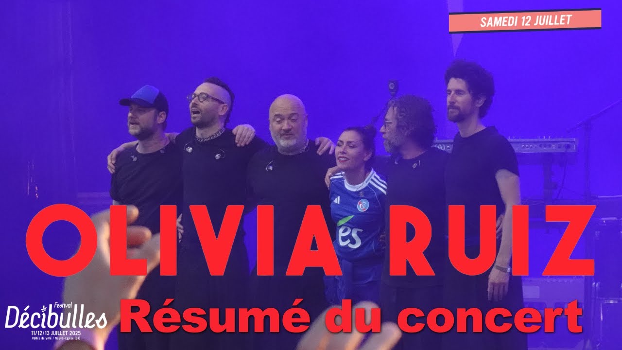 Olivia Ruiz - Résumé concert (Décibulles 2025)